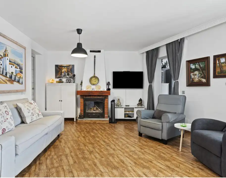 Sala de estar de Piso en venta en Fuengirola con Amueblado, Horno y Lavadora