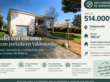 Chalet con piscina en venta en Mojadillas - Parque de las Infantas - El Paraiso
