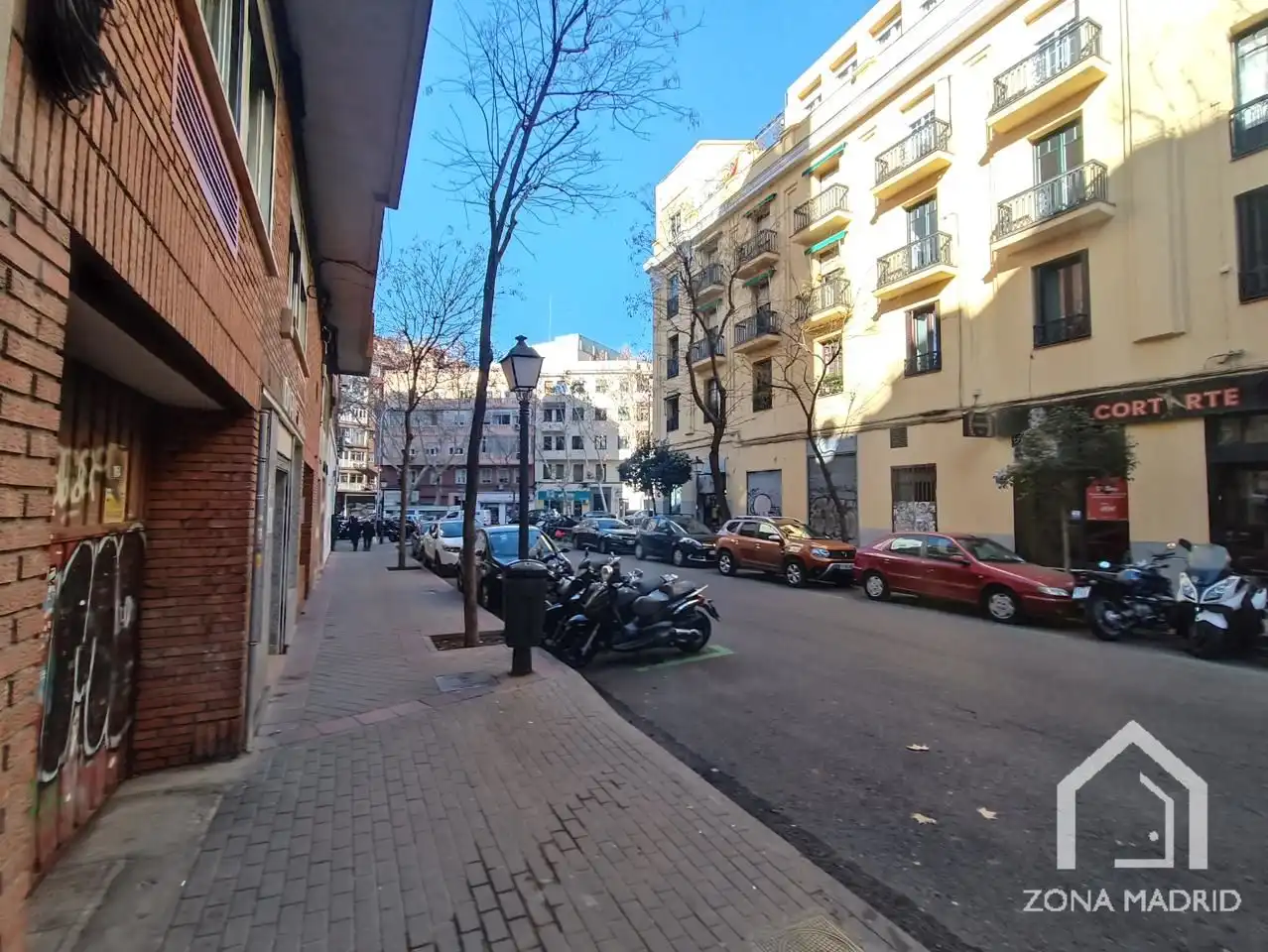 Vista exterior de Garaje en venta en Madrid