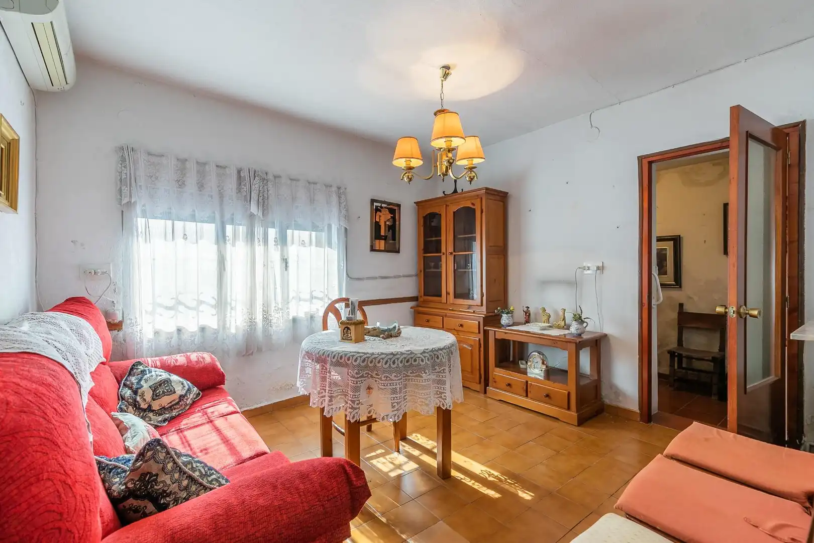 Sala d'estar de Casa o xalet en venda en Tielmes