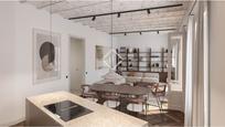 Kitchen of Flat for sale in  Barcelona Capital  with Air Conditioner, Terrace and Furnished