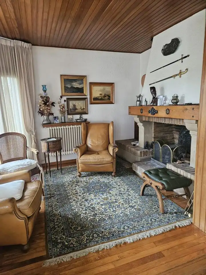 Sala de estar de Casa o chalet en venta en Cascante con Calefacción, Jardín privado y Parquet