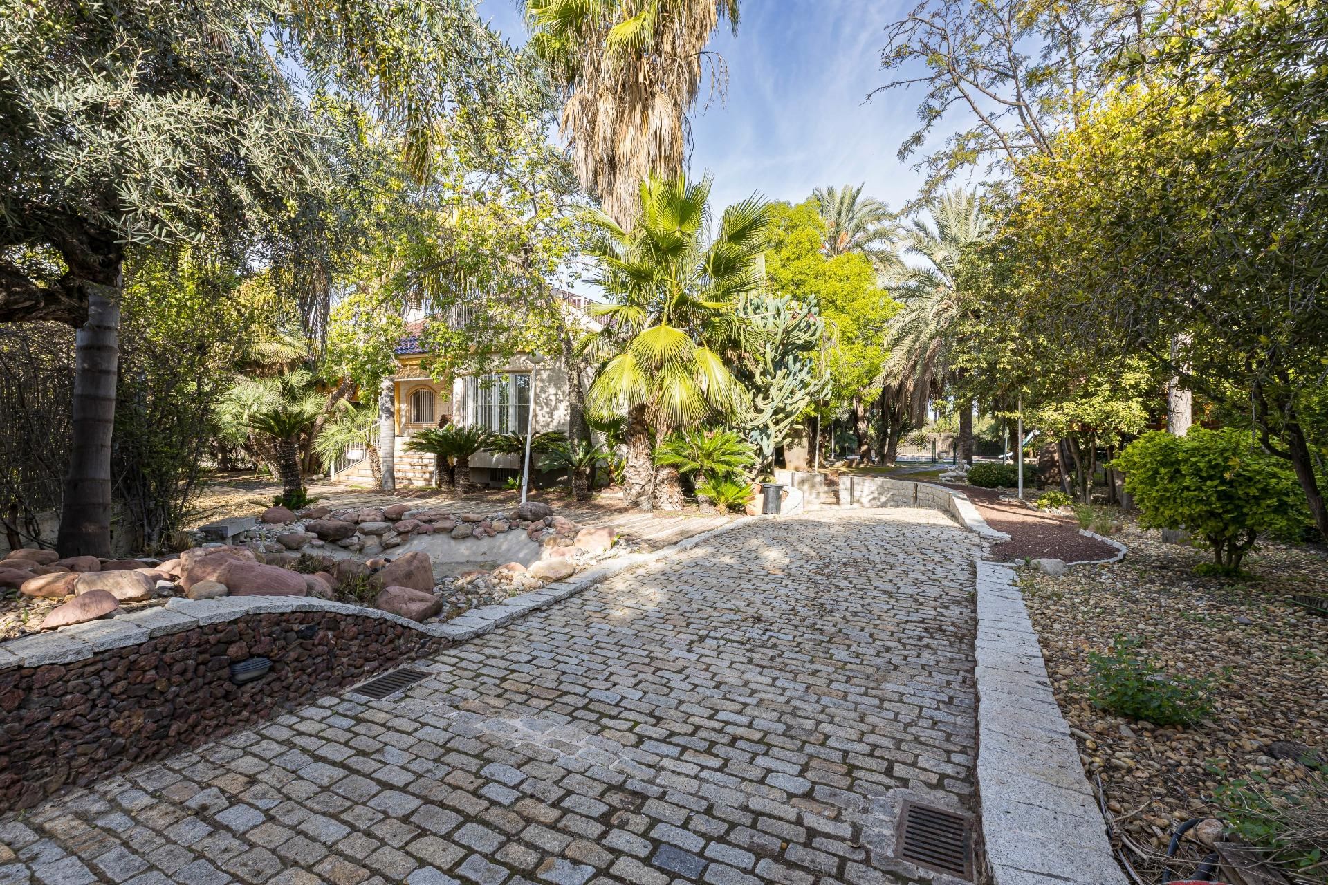 Vista exterior de Casa o xalet en venda en  Murcia Capital amb Jardí privat, Terrassa i Traster