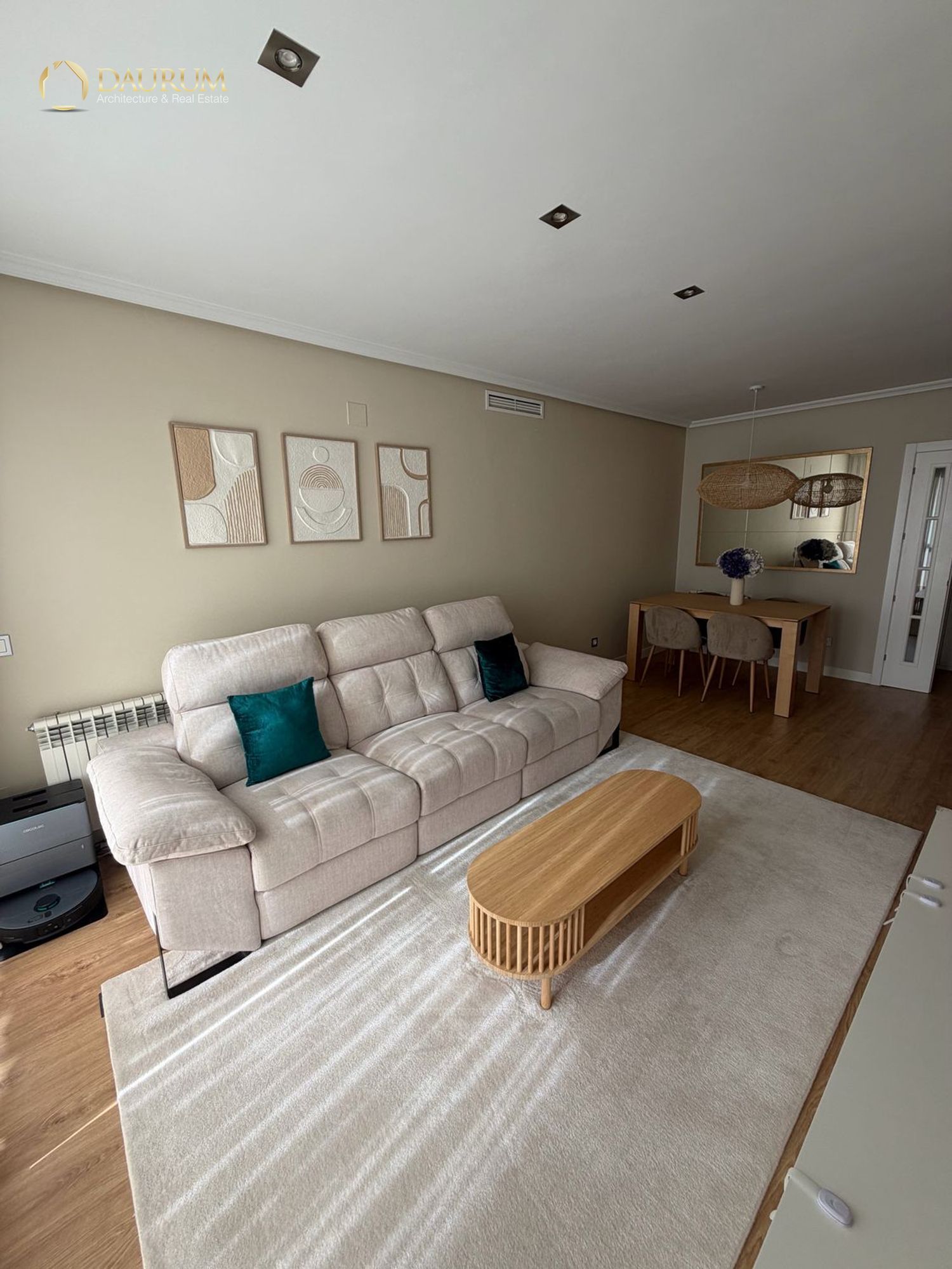 Sala de estar de Piso en venta en  Madrid Capital con Aire acondicionado, Calefacción y Terraza