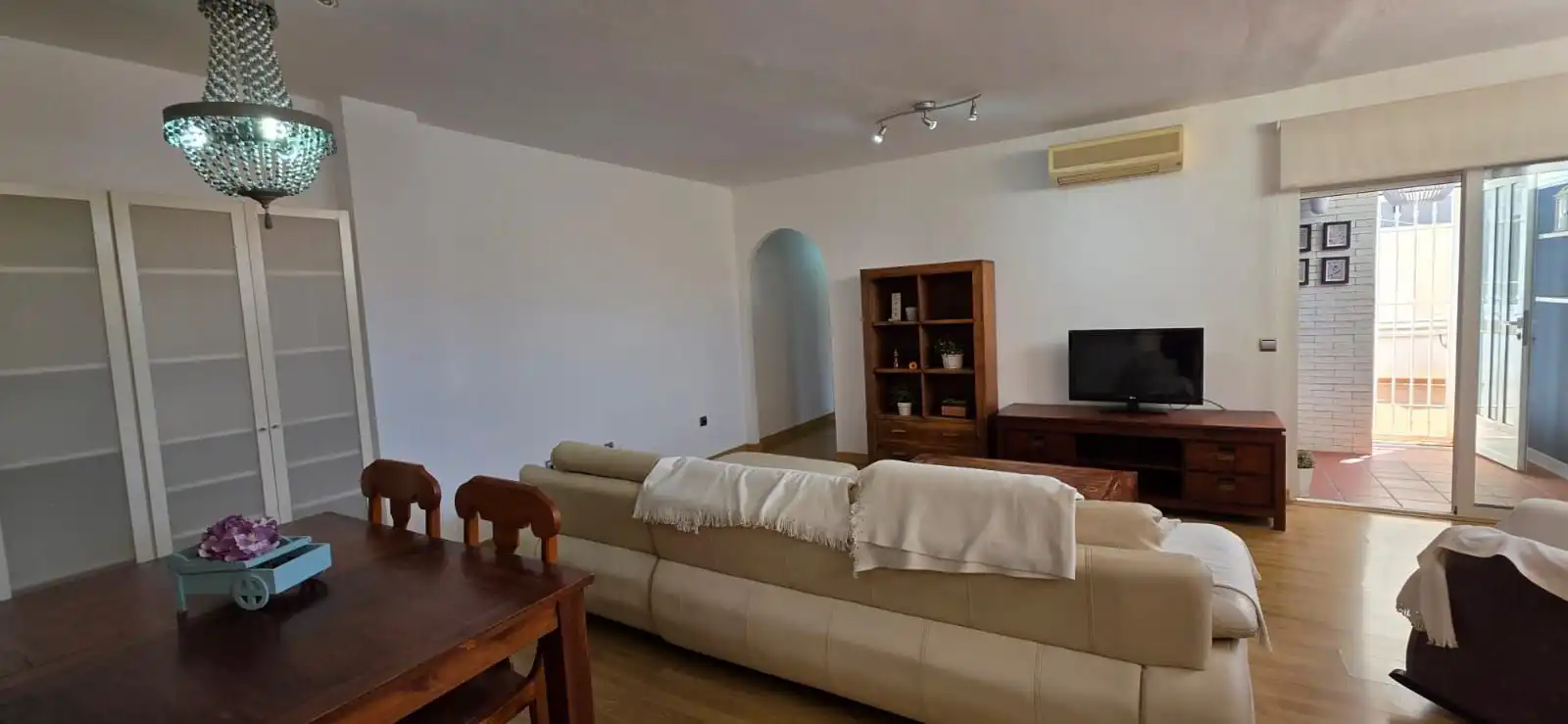 Living room of Flat for sale in Vera  with Air Conditioner, Heating and Furnished