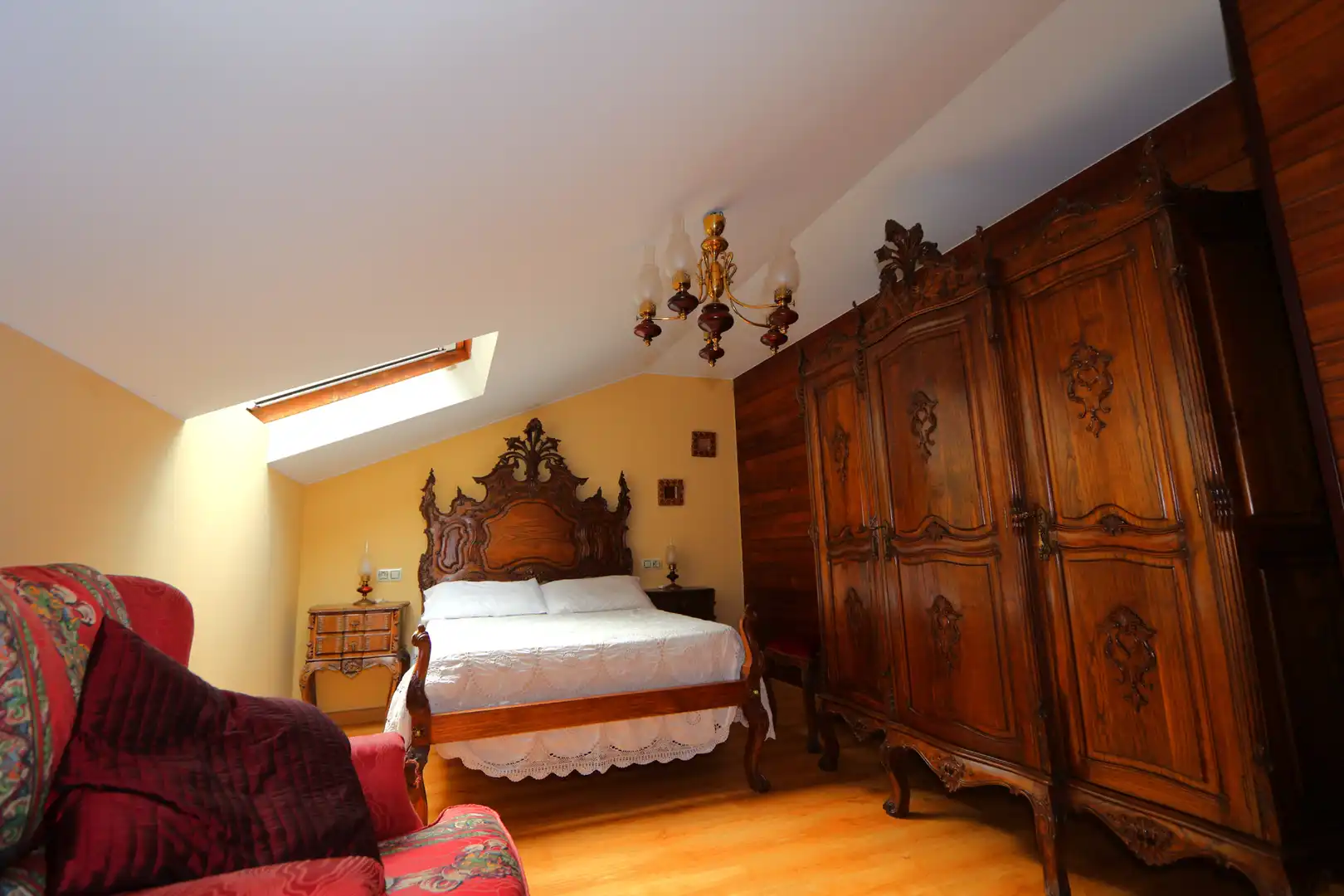 Habitación de Casa o chalet de alquiler en Cabana de Bergantiños con Jardín privado, Terraza y Amueblado