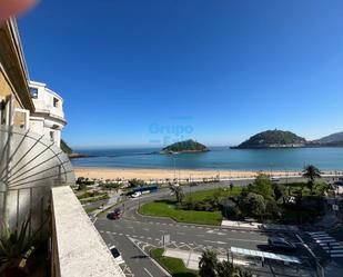 Vista exterior de Pis de lloguer en Donostia - San Sebastián  amb Calefacció i Balcó
