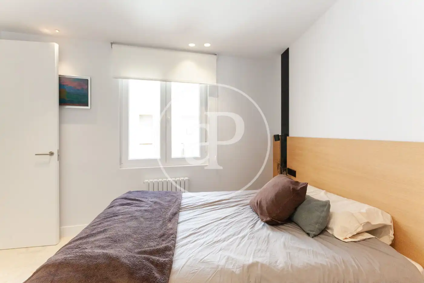 Bedroom of Flat for sale in Madrid  with Air Conditioner, Heating and Terrace