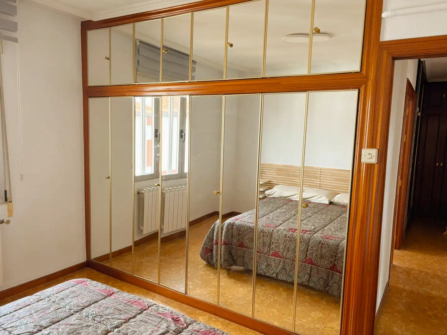 Bedroom of Flat for sale in Palencia  with Heating, Terrace and Furnished