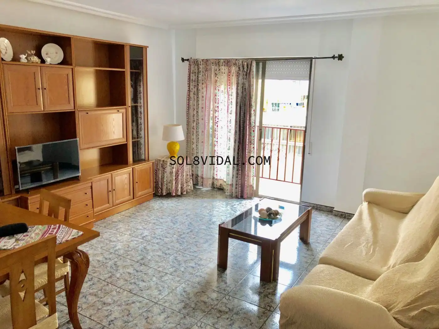 Living room of Flat for rent in Orihuela  with Furnished and Balcony