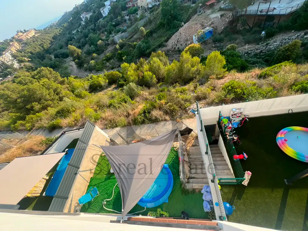 Terraza de Casa adosada en venta en Calafell con Calefacción, Jardín privado y Parquet