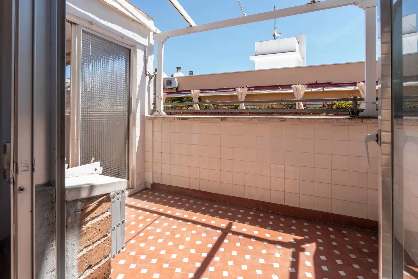Terrasse von Dachboden zum Verkauf in Madrid mit Klimaanlage, Heizung und Parkett