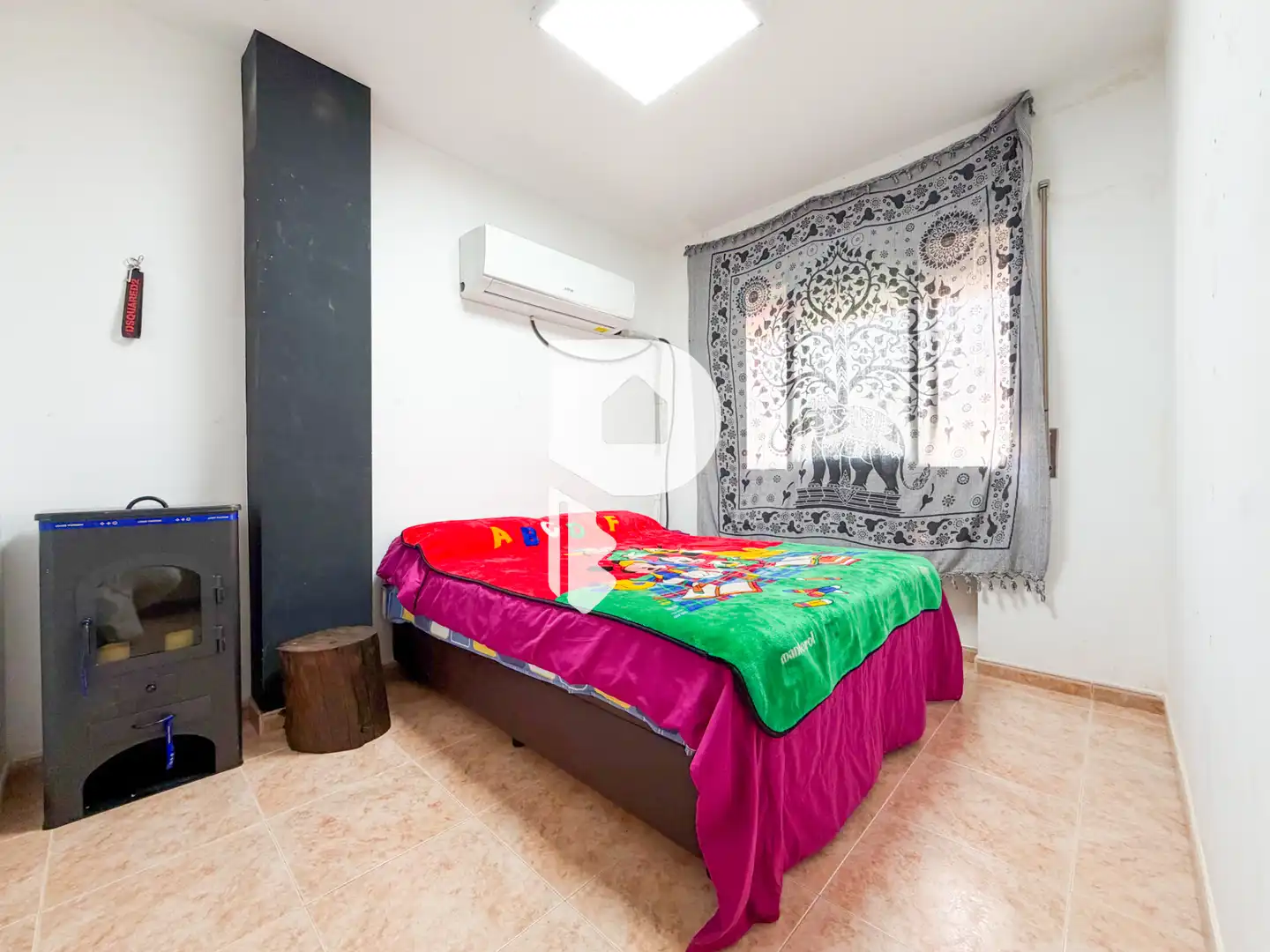 Dormitori de Casa adosada en venda en Sant Vicenç Dels Horts amb Aire condicionat, Calefacció i Terrassa