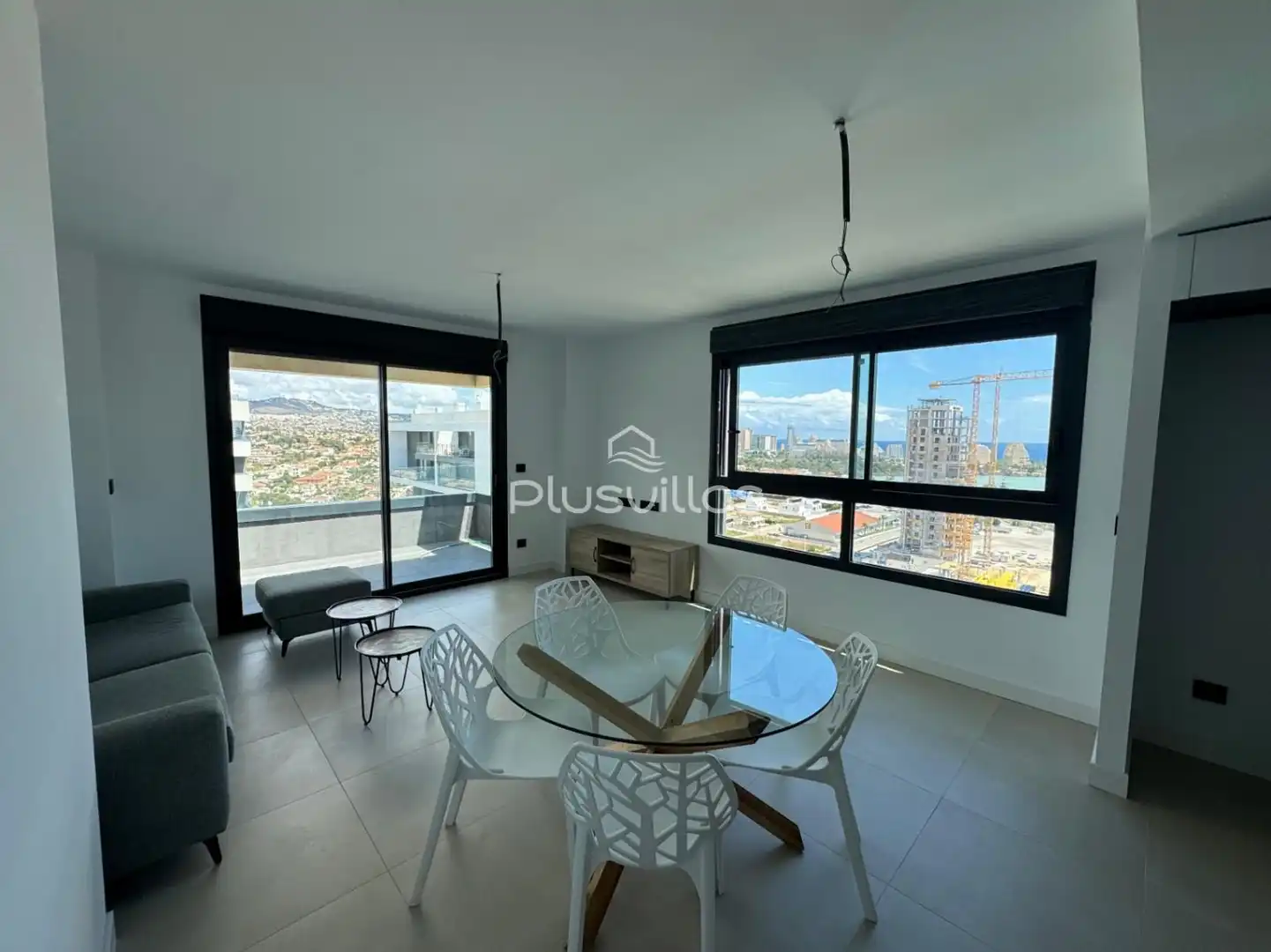 Sala d'estar de Apartament en venda en Calpe / Calp