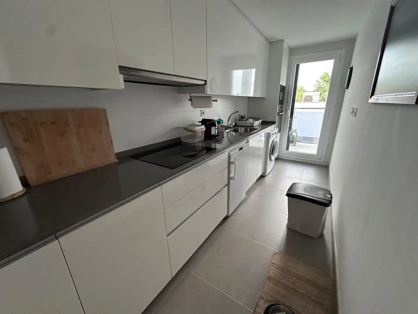 Kitchen of Flat for rent in Motril  with Air Conditioner, Heating and Terrace
