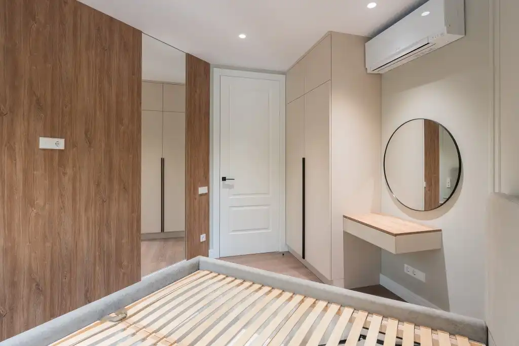Schlafzimmer von Wohnungen zum Verkauf in Barcelona mit Klimaanlage, Heizung und Parkett