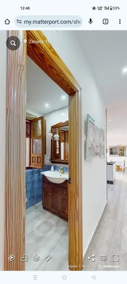 Bany de Casa o xalet en venda en  Granada Capital amb Aire condicionat i Balcó