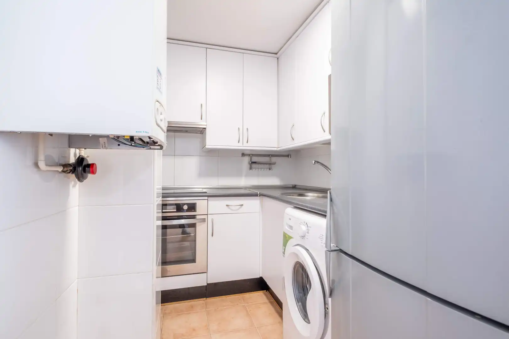 Cocina de Apartamento en venta en Zaragoza con Aire acondicionado, Calefacción y Terraza