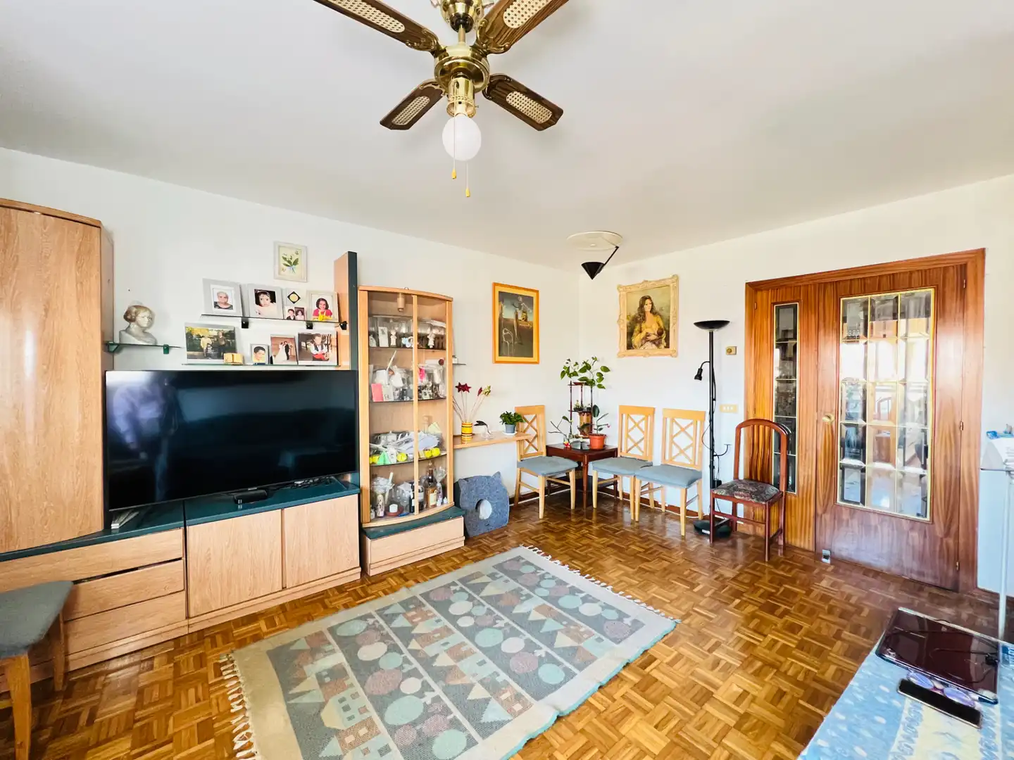 Sala de estar de Piso en venta en Zaragoza con Calefacción, Terraza y Trastero
