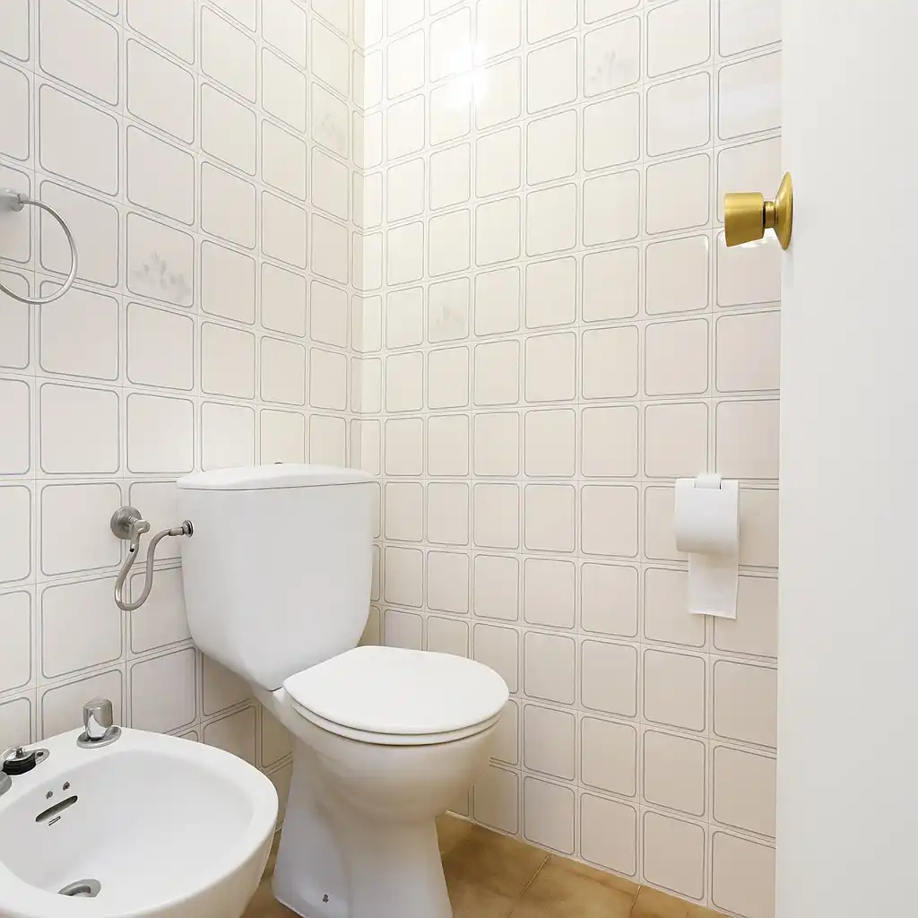 Badezimmer von Wohnungen zur Miete in Peñíscola / Peníscola mit Terrasse, Möbliert und Ofen