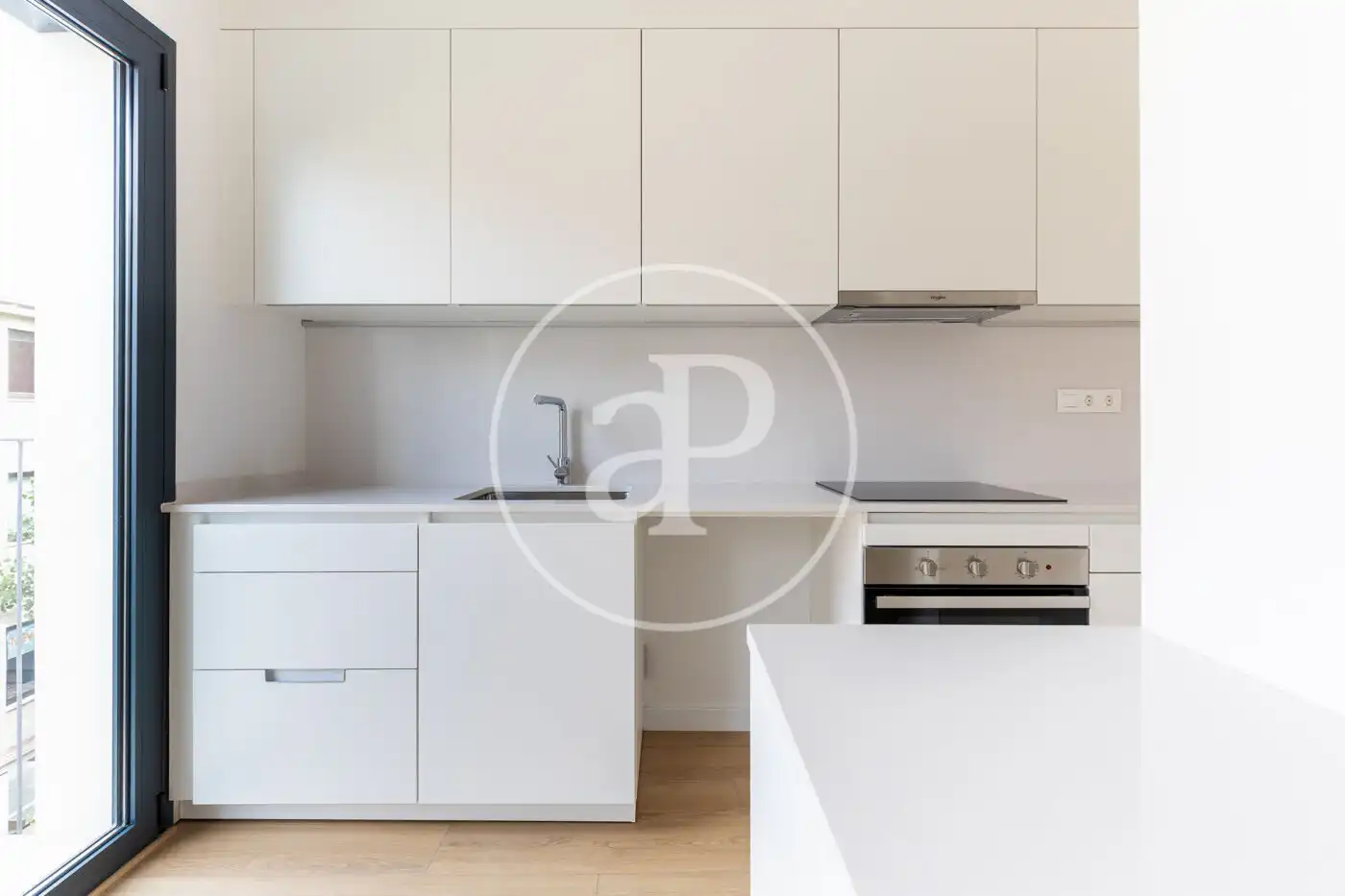 Kitchen of Flat for sale in Sant Cugat del Vallès  with Air Conditioner, Heating and Storage room