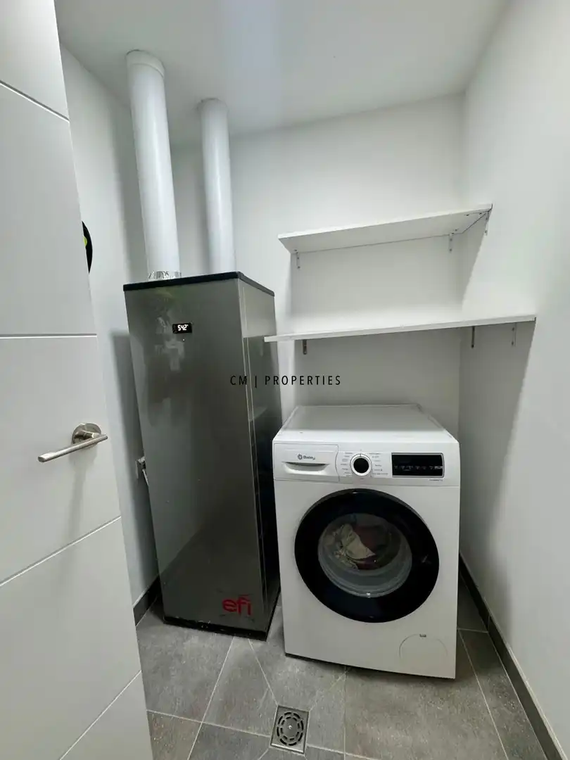 Cocina de Piso de alquiler en Valencia con Aire acondicionado, Calefacción y Parquet