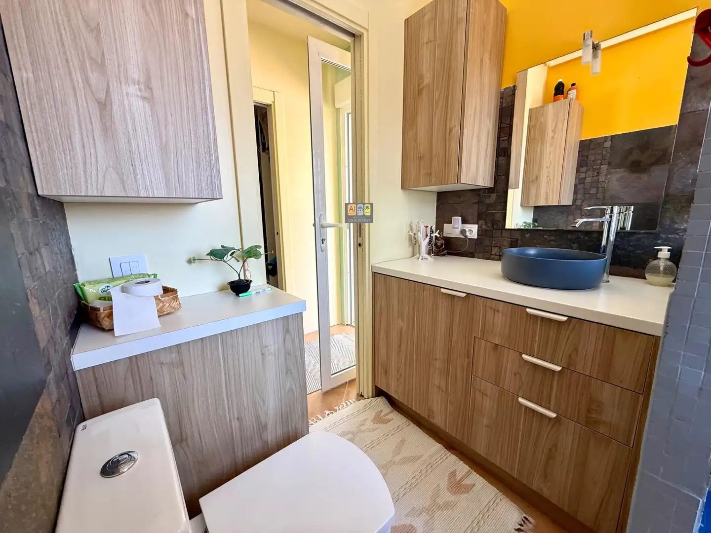 Bathroom of Houses for rent in Busot  with Air Conditioner, Private garden and Terrace