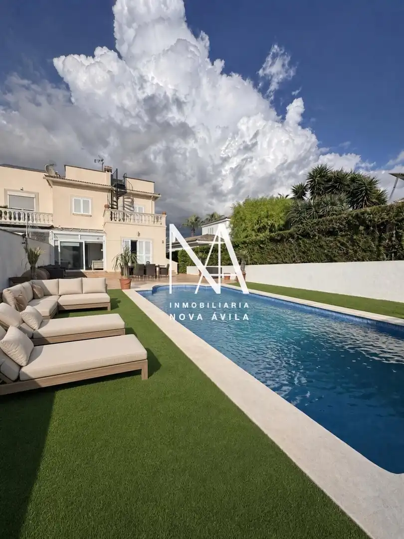 Semi-detached house with pool for sale in Ses Palmeres, imagen 9