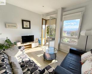 Living room of Flat to rent in Santander  with Terrace and Balcony