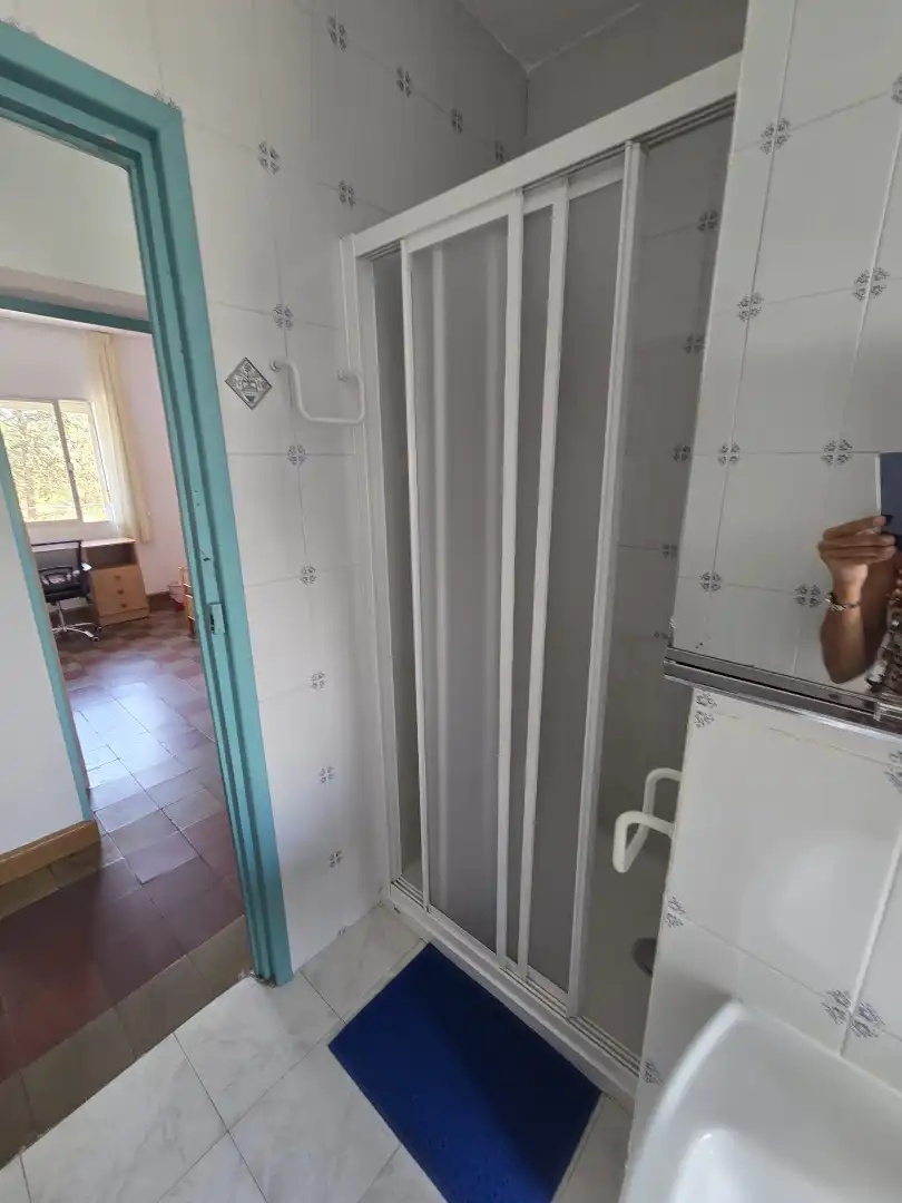 Bathroom of Flat for sale in Badajoz  with Air Conditioner, Furnished and Washing machine