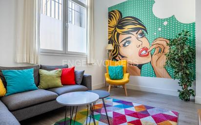 Living room of Duplex for sale in  Sevilla Capital  with Air Conditioner and Terrace