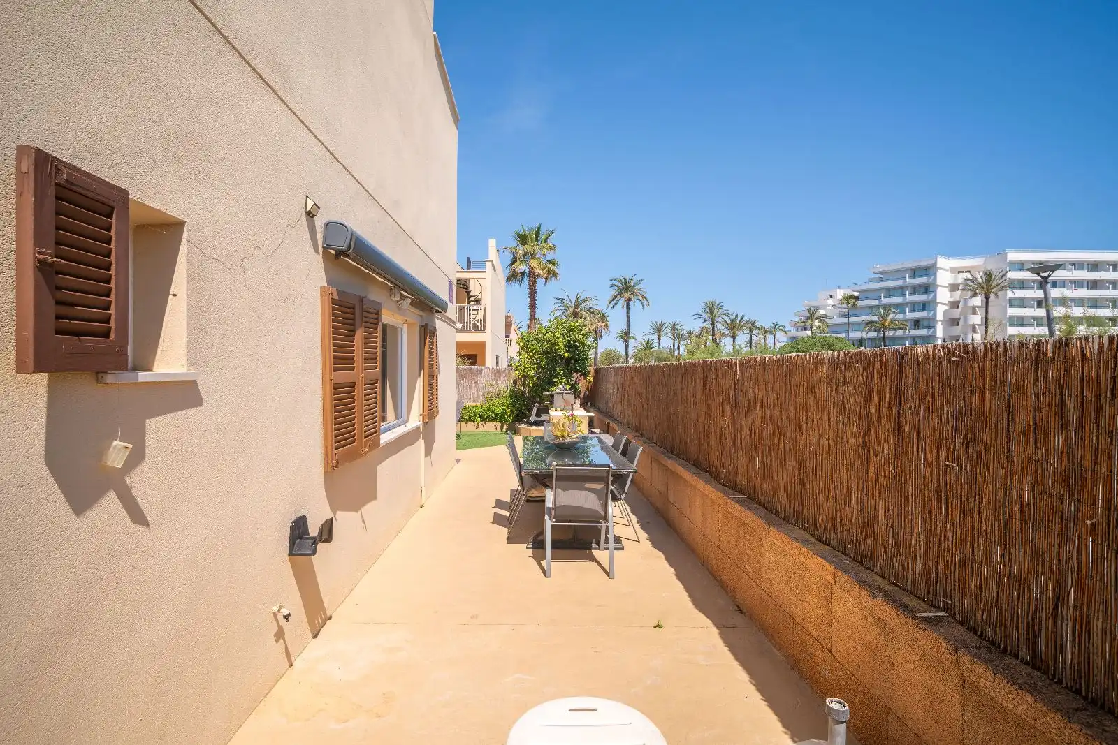 Terrassa de Casa adosada en venda en Alcúdia amb Aire condicionat, Calefacció i Jardí privat