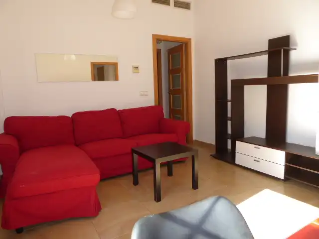 Sala d'estar de Apartament de lloguer en Málaga amb Aire condicionat, Traster i Moblat