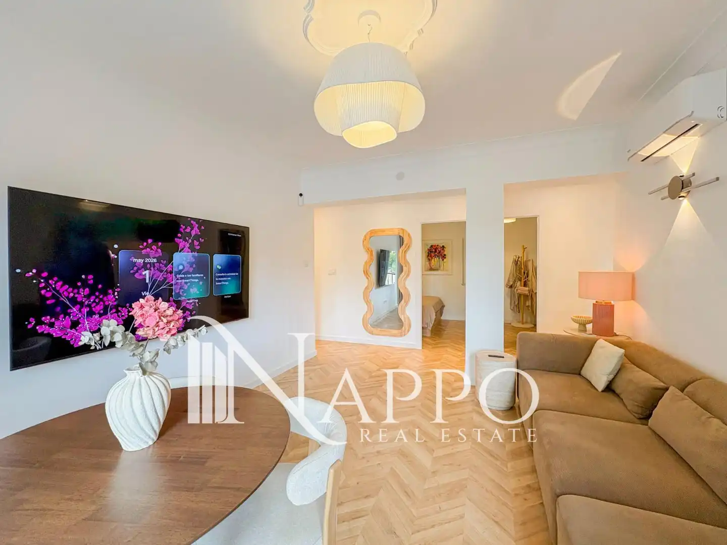 Living room of Flat for rent in  Palma de Mallorca  with Air Conditioner, Heating and Terrace