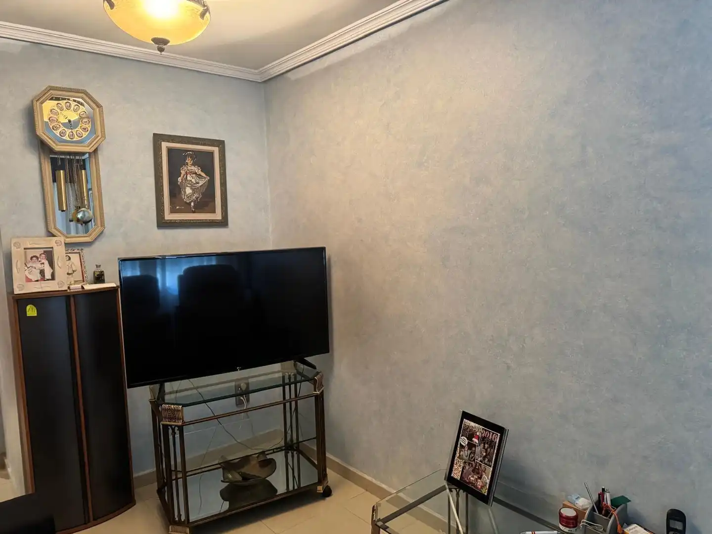 Living room of Flat for sale in Castellón de la Plana / Castelló de la Plana  with Heating, Storage room and Furnished