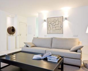 Sala d'estar de Apartament de lloguer en Irun  amb Aire condicionat i Balcó