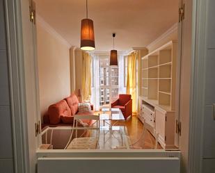 Living room of Flat to rent in  Madrid Capital  with Air Conditioner, Storage room and Furnished