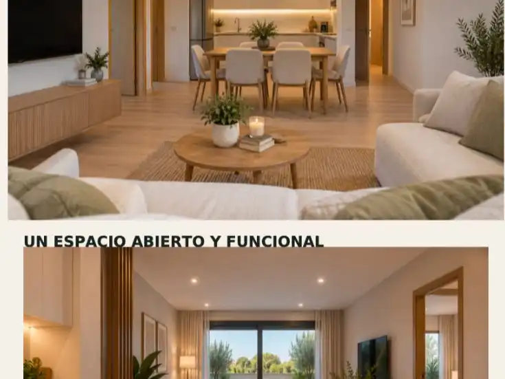 Sala de estar de Piso en venta en Huércal-Overa con Aire acondicionado, Calefacción y Jardín privado