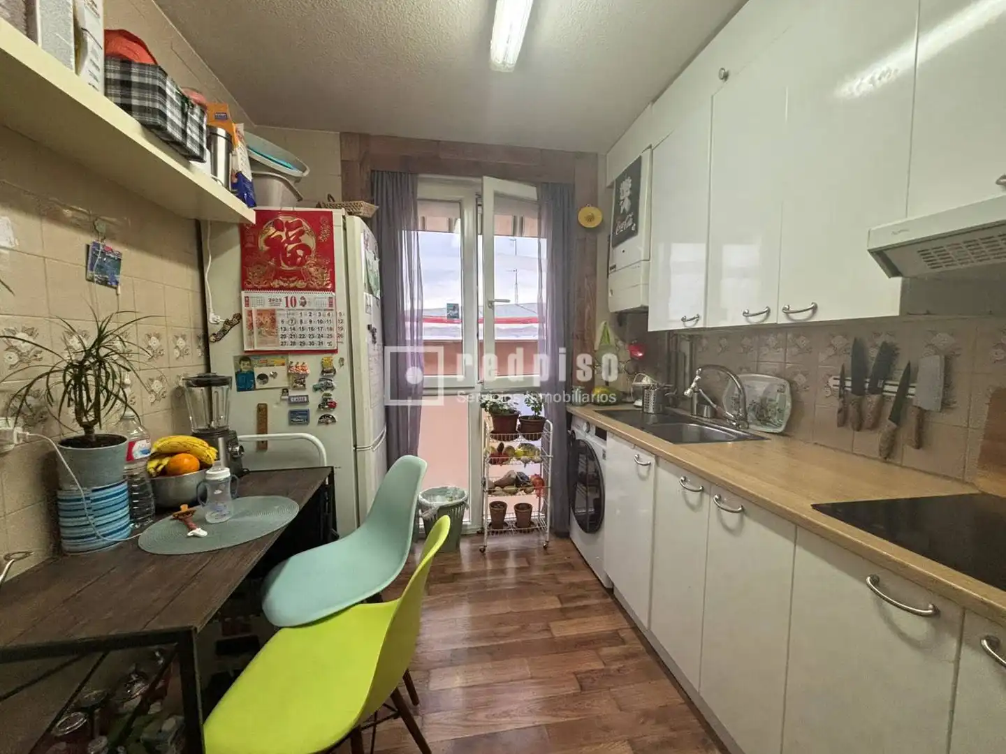 Kitchen of Flat for sale in Madrid  with Air Conditioner, Heating and Terrace
