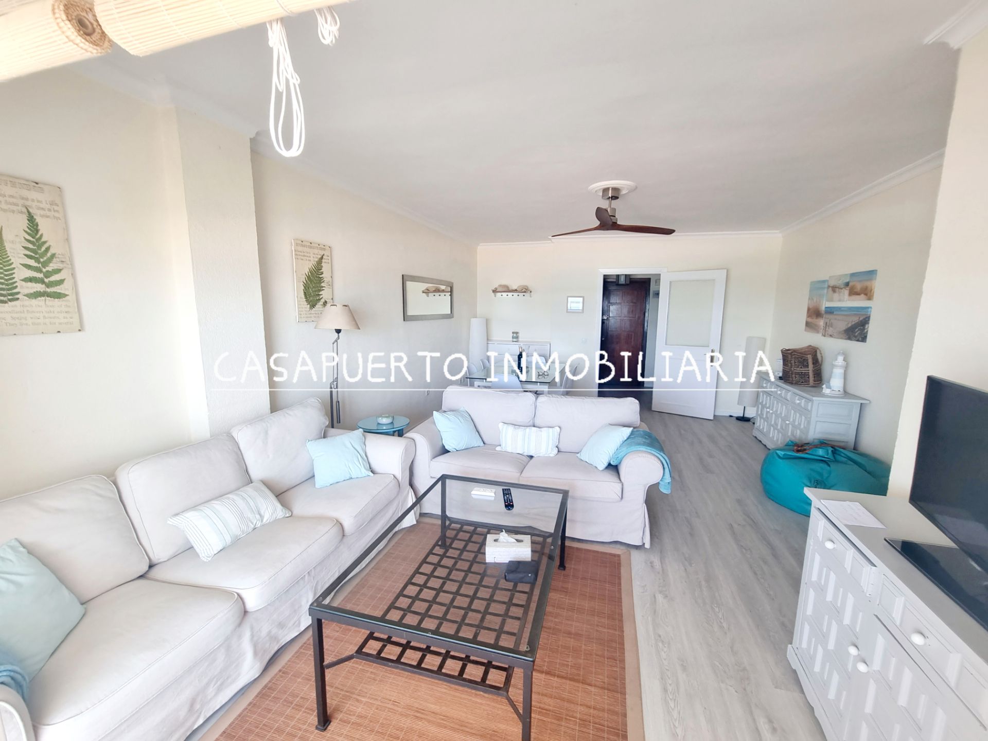 Living room of Flat to rent in El Puerto de Santa María  with Private garden, Terrace and Furnished
