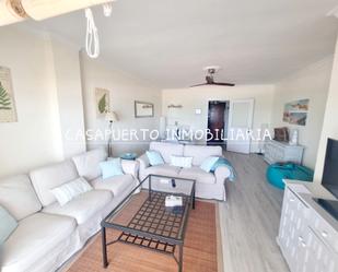 Living room of Flat to rent in El Puerto de Santa María  with Private garden, Terrace and Furnished