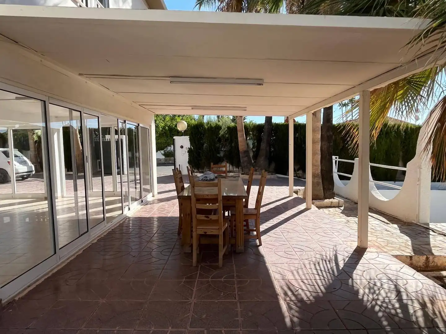 Terraza de Casa o chalet en venta en Elche / Elx con Aire acondicionado, Jardín privado y Trastero