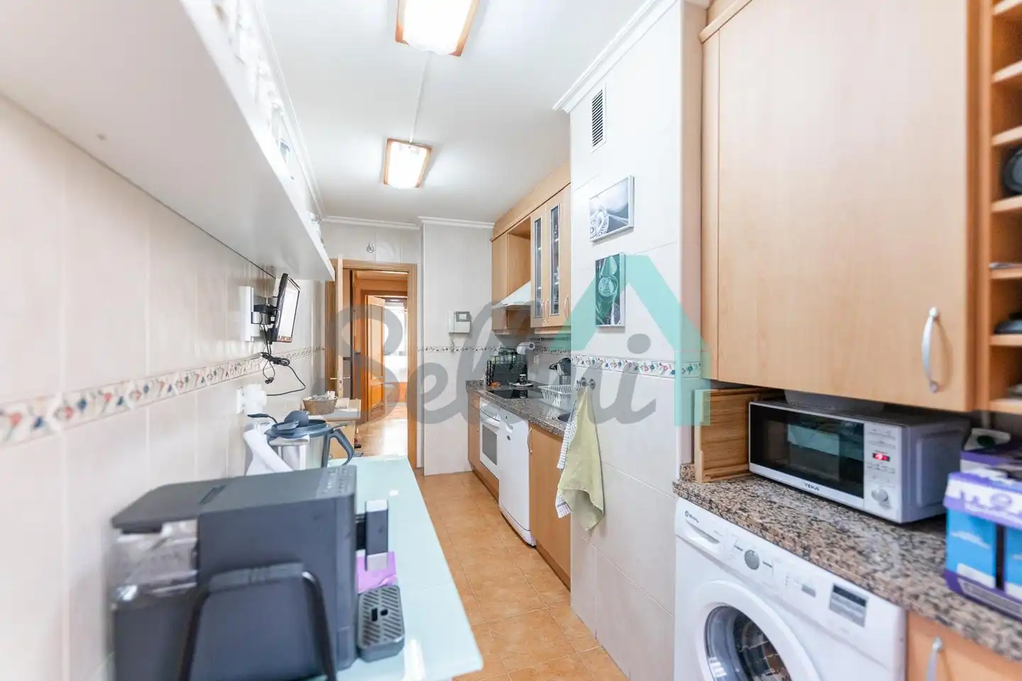 Cocina de Piso en venta en Oviedo  con Calefacción, Parquet y Trastero