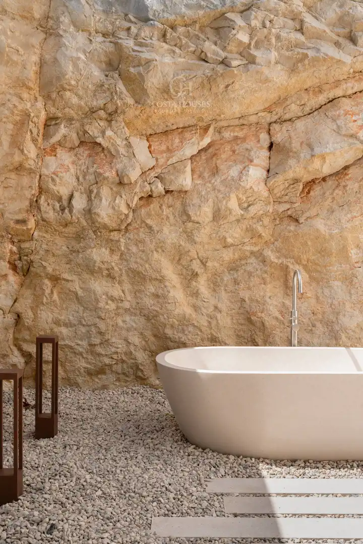 Bathroom of Houses for sale in Jávea / Xàbia  with Air Conditioner, Private garden and Terrace