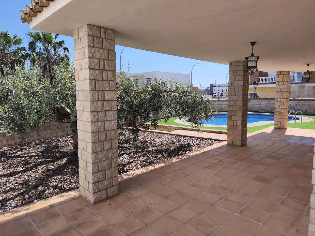 Terraza de Casa o chalet en venta en Favara con Jardín privado, Terraza y Piscina