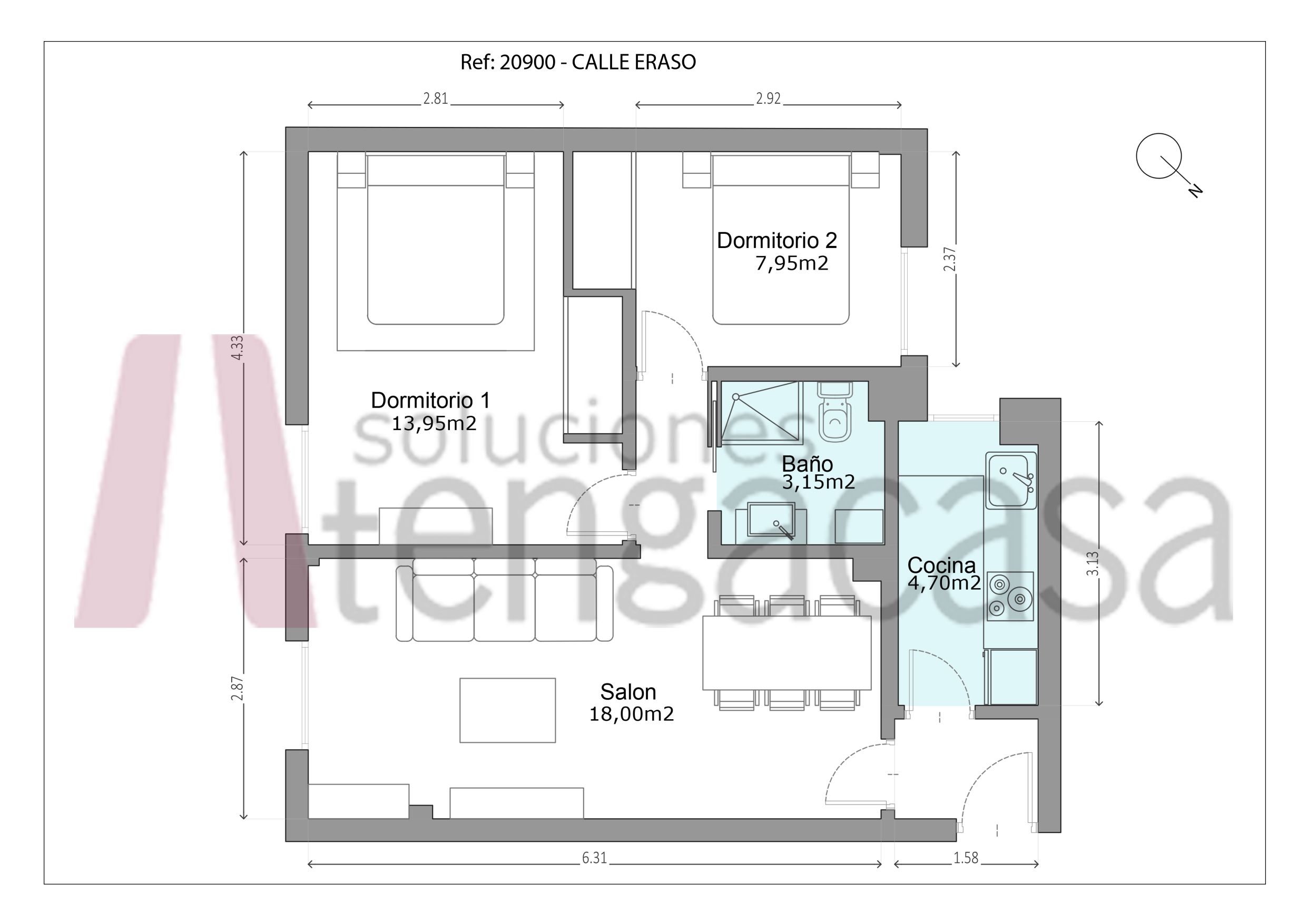 Flat to rent in Calle de Eraso, Guindalera