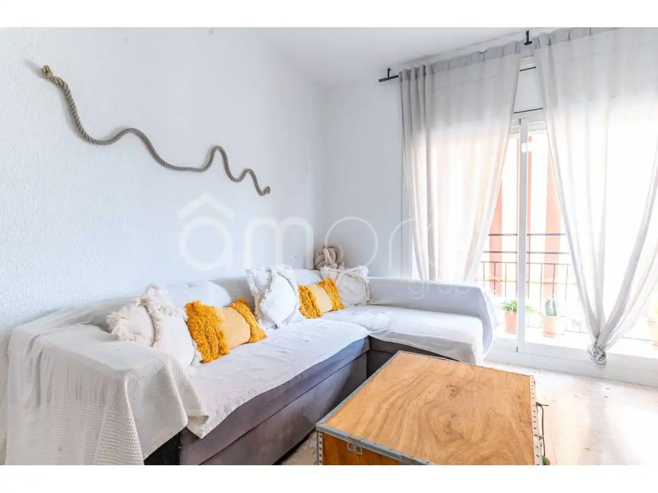 Living room of Apartments for sale in Sant Pere de Ribes  with Air Conditioner, Balcony and Alarm