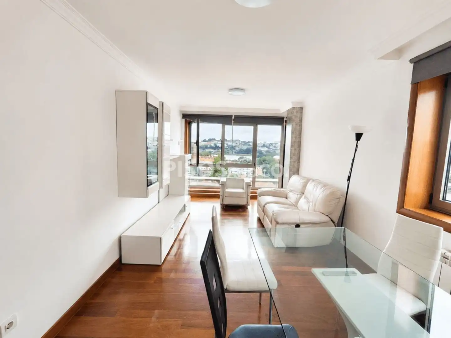 Living room of Flat for rent in Oleiros  with Heating, Storage room and Furnished