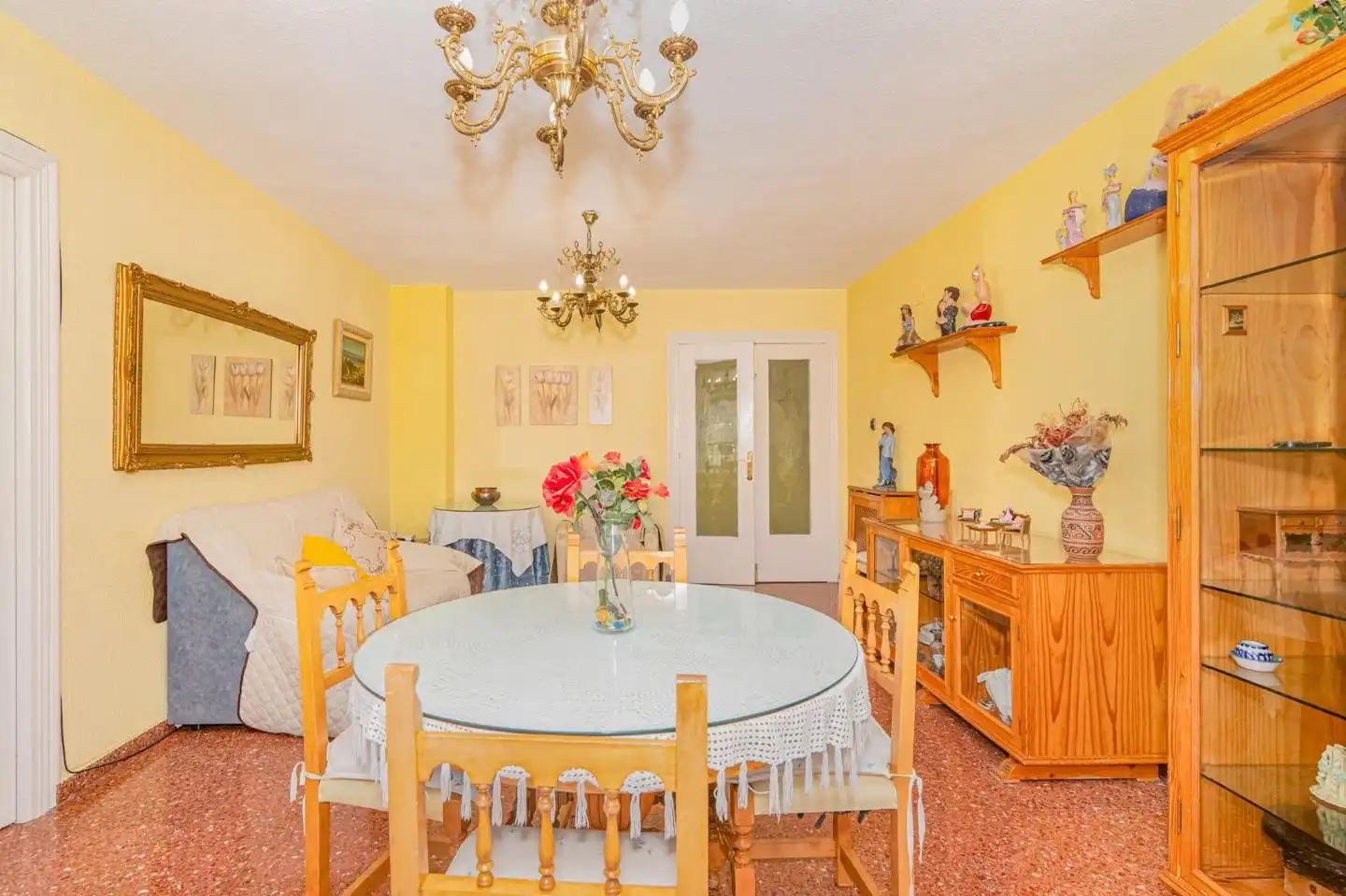 Dining room of Flat for sale in Granada  with Air Conditioner