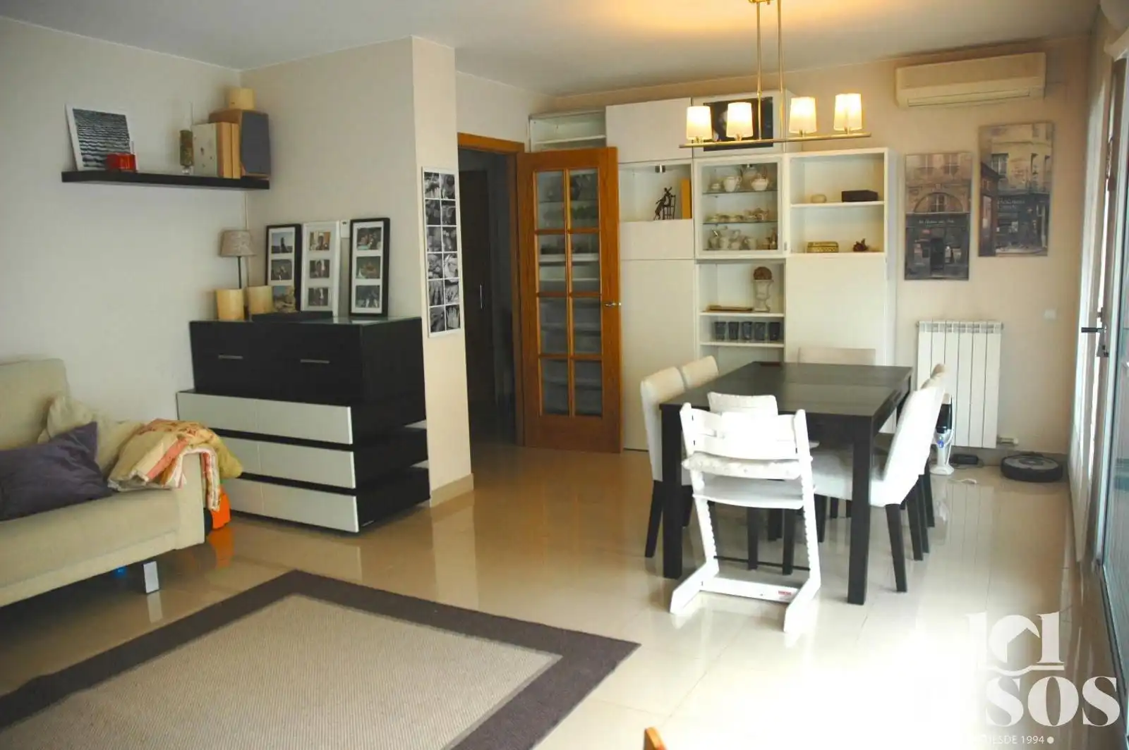 Comedor de Ático de alquiler en Terrassa con Terraza